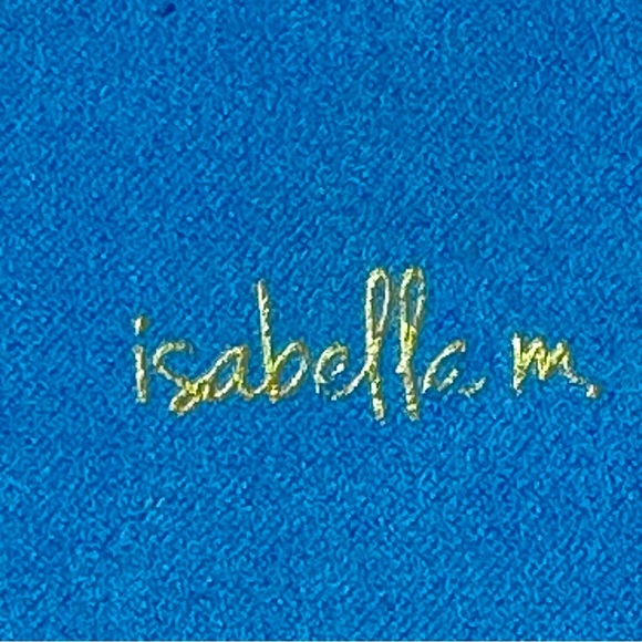 Isabella m lab created sapphire Sterling Silver Necklace - Picture 5 of 7